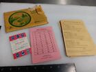 Vintage Score Cards Boy Scout Pathfinder Compass Silva  Orienteering Mapping 