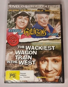Rescue From Gilligan's Island & The Wackiest Wagon Train In The West DVD PAL New - Picture 1 of 2