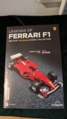 Diecast 1:24th Scale Ferrari F399 1999 Ediee Irvine  - Image 1 of 3