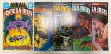 OMEGA MEN #19 20 26 31 + ANNUAL #1 | High Grade DC Comics | 1983