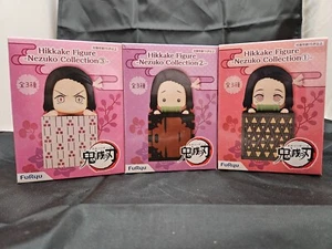 FuRyu Demon Slayer: Kimetsu no Yaiba Hikkake Figur Nezuko Sammlung komplett - Bild 1 von 2