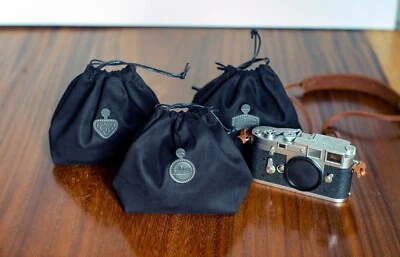 Bolsa protetora de tecido de camurça Zhou para acessórios de câmera Leica Zeiss Rolleiflex - Imagem 1 de 4