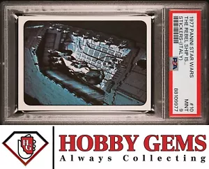 REBEL SHIP PSA 9 1977 Star Wars Italy Panini Stickers #10 - Picture 1 of 2