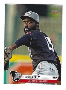 2021 Lansing Lugnuts Rafael Kelly Oakland A's