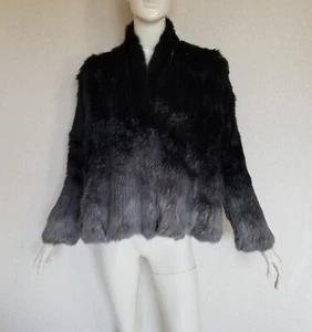 MOXY  COPENHAGEN leichte sehr feminine kuschelige weite Echtfell Jacke - Bild 1 von 14