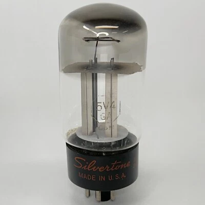 (1) 经测试平衡 Silvertone 5V4GA 管日期代码 5-39 5V4G 5V4 GA 管 — 第 1/4 张图片