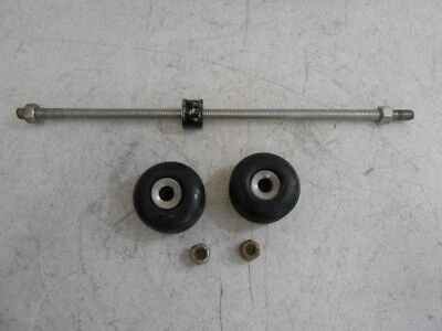 00-21 Suzuki DRZ400 DRZ 400 DELANTERO IZQUIERDO DERECHO Rueda Eje Deslizante HARDWARE Foto 1 de 2