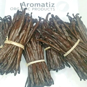 10 Borbón Vainilla Cápsulas Madagascar Granos 10cm-13cm - Bild 1 von 4