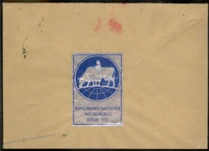 Deutschland 1937 Internationale Milchwirtschaft Vignette Milchamt Helbronn Co 98831 - Bild 1 von 2