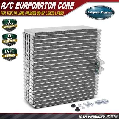 Aleta de placa de núcleo de evaporador de aire acondicionado delantero para Toyota Land Cruiser 93-97 Lexus LX450 Foto 1 de 4