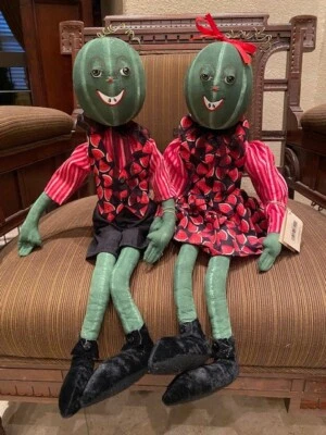 Joe Spencer - Miller & Mandy Melon Couple set-Gathered Traditions/Gallerie II