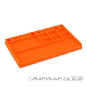 J Concepts - Parts Tray, Orange Rubber Material - Picture 1 of 1