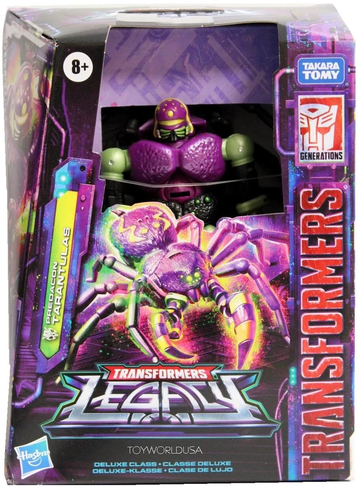 Hasbro Transformers Legacy Deluxe Class Predacon Tarantulas - Image 1 of 1