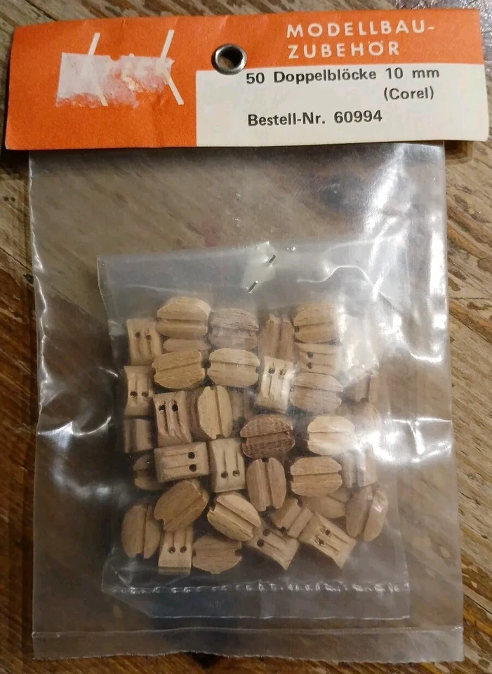 Krick 60994 Doppelblöcke 10mm Corel Neu/OVP - Bild 1 von 1