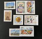 Lot de 8 timbres de Tunisie année diverses - encore sur frag  Stamps S17