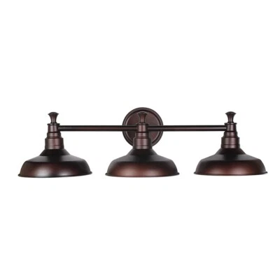 Kimball Vanity Light in Coffee Bronze, 3-Light - Image 1 of 4