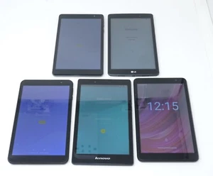 Lot of 5 Cosmetically Good Fairly Modern Tablets Parts / Repair Bundle - Picture 1 of 14