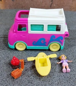 Polly Pocket Pollyville Wohnmobil komplett - Bild 1 von 10