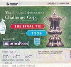 TICKET: FA CUP FINAL 1996 Manchester United v Liverpool - EXCELLENT