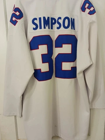 Vtg O.J. Simpson #32 Mitchell & Ness NFL Throwbacks Jersey -Sz 56 Cover