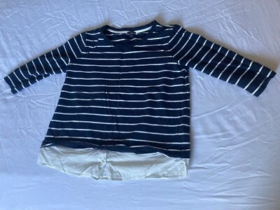 ladies Madison Mercer jumper with false shirt size 12/38 - Image 1 of 3