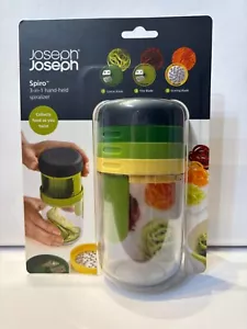 Joseph Joseph Spiro 3-in-1 Hand-Held Spiralizer Slicer Cutter 5-Piece Set SEALED - Picture 1 of 2