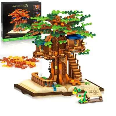 1008PCS Creative Treehouse Building Blocks Street View Moc Treehouse Model Brick - Image 1 of 4