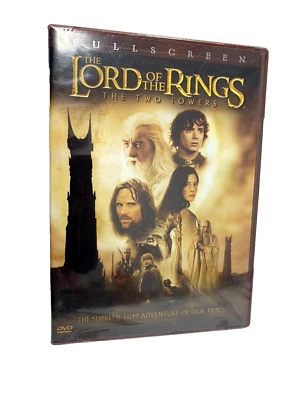LORD OF THE RINGS THE TWO TOWERS FULLSCREEN DVD 2 Disc DVD BRAND NEW/SEALED Foto 1 de 4