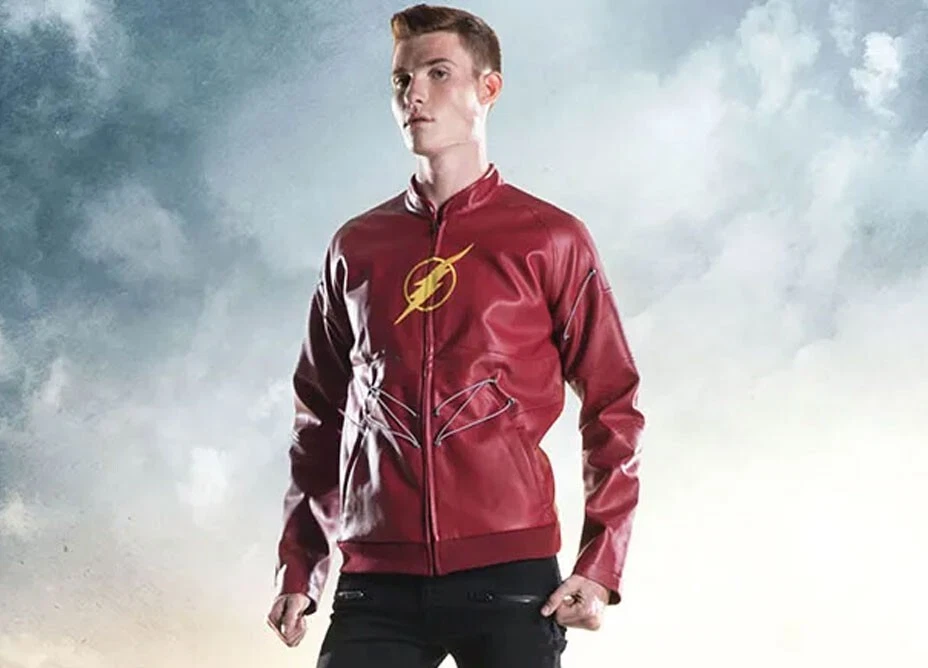 Justice League Barry Allen Ezra Miller The Flash Jacket Costume Collection - Image 1 of 1