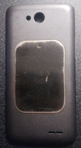 PER SMARTPHONE LG D405N - BACK COVER ORIGINALE - NERO - Foto 1 di 2