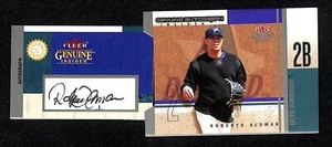 Roberto Alomar 2004 Fleer Genuine Autograph Insider Auto 122/150 Diamondbacks - Picture 1 of 3