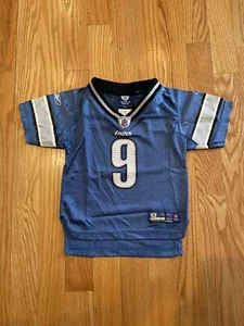 Vintage Detroit Lions Jersey #9 Matthew Stafford 18 Months Reebok - Picture 1 of 11
