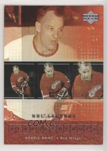 2000-01 Upper Deck Legends Playoff Heroes Gordie Howe #PH9 HOF