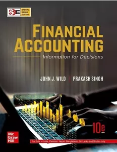 Contabilidad Financiera: Información para Decisiones 10e de John Wild EDICIÓN INTERNACIONAL - Imagen 1 de 3