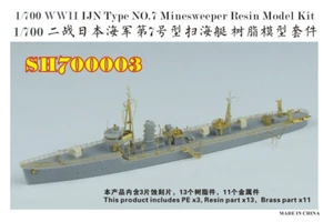 SHOBBY SH700003 1/700 WWII IJN Type NO.7 Minesweeper Resin Model Kit - Picture 1 of 3