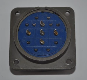 Amphenol MIL-Spec 15 Position Panel Mount Connector - 32-12SR / 32-12S - Picture 1 of 4