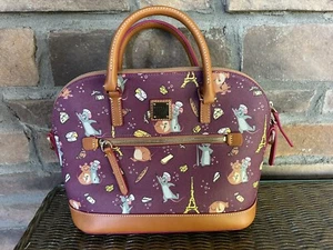 2022 Disney Parks Dooney & Bourke Ratatouille Remy Emile Satchel Purse NWT Epcot - Picture 1 of 4