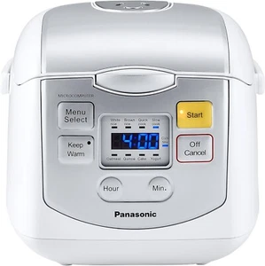 Panasonic SR-ZC075K 4-Cups (Uncooked) Rice Cooker & Multi-Cooker WHITE - Picture 1 of 6