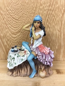 The Leonardo Collection By Christine Haworth "LIEBESBRIEFE" Junge Mädchen Figur - Bild 1 von 5