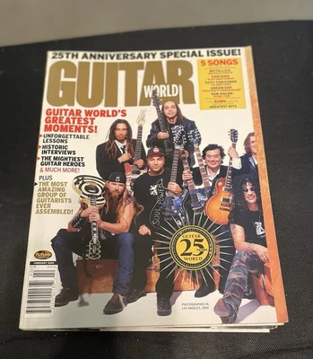 Guitar World Magazine February 2005 25th Anniversary Special Issue  Foto 1 de 2