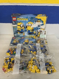 Lego 75551 Minions Brick Built Minions And Their Lair Opened Box Sealed Bags New - Picture 1 of 15