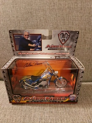 Arlean Ness Motorcycle Iron Legends Die-Cast Replica 1/18 Scale Sealed  - Image 1 of 4