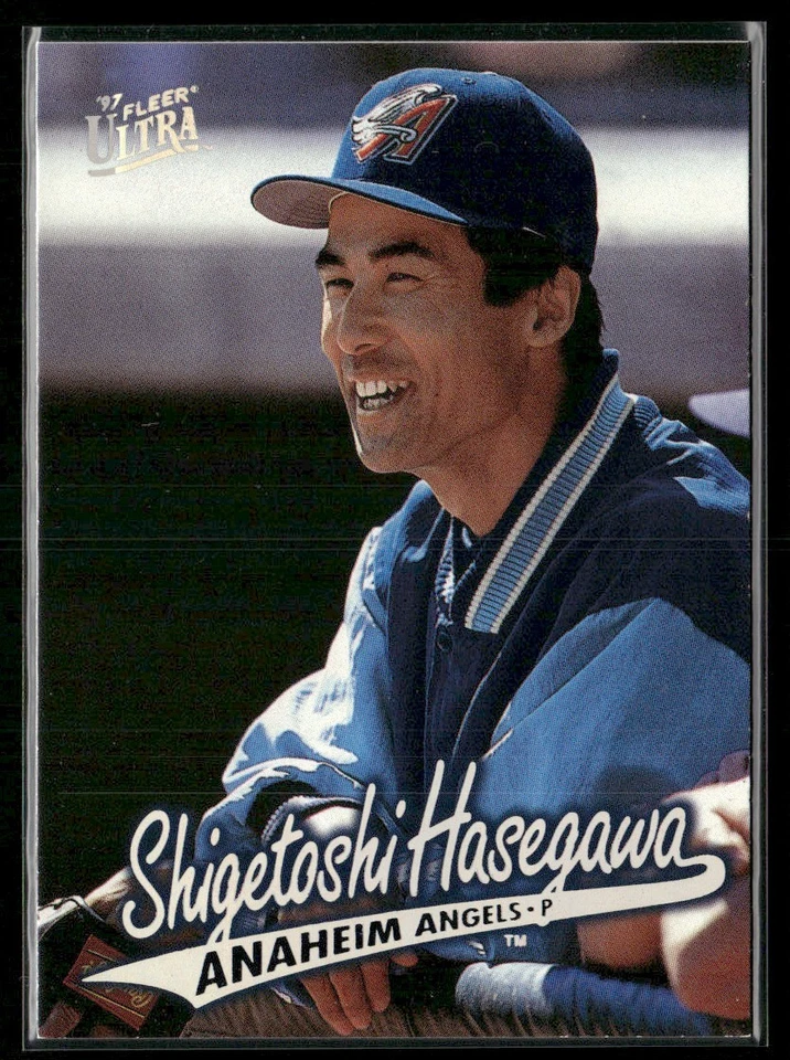 1997 FLEER ULTRA SHIGETOSHI HASEGAWA ANAHEIM ANGELS #516 - Image 1 of 3