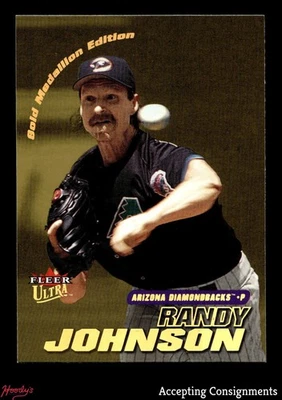 2001 Ultra Gold Medallion #125 Randy Johnson DIAMONDBACKS - Image 1 of 2