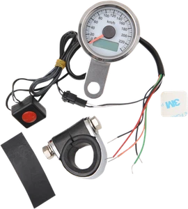 DRAG SPECIALTIES Programmable Mini Electronic Speedometer with - Bild 1 von 1