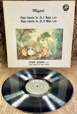Mozart Piano Concerto #19 F Major and #20,D Minor Ingrid Haebler Vienna Symphony Foto 1 de 4