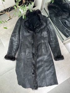 Abrigo vintage de piel de oveja para mujer talla S - Imagen 1 de 12