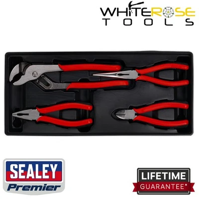 Sealey Premier Tool Tray with Pliers Set 4pc - Image 1 of 2