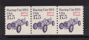 Scott 2262a- MNH- Plate Number Strip of 3 #1- 17.5c Racing Car 1911- mint PNC3 - Picture 1 of 1