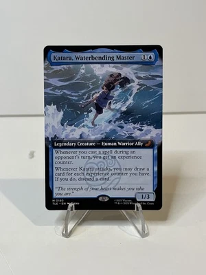 1x - Katara, Waterbending Master - FOIL EXTENDED ART - Avatar: Eternal - NM MTG - Image 1 of 2
